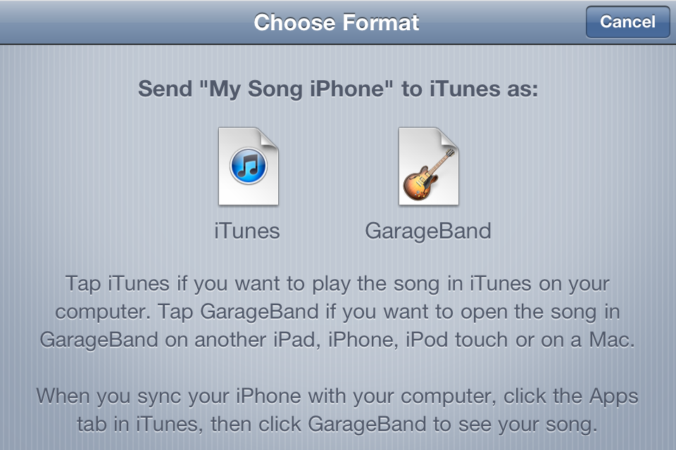 transfer garageband ringtone mac to phone